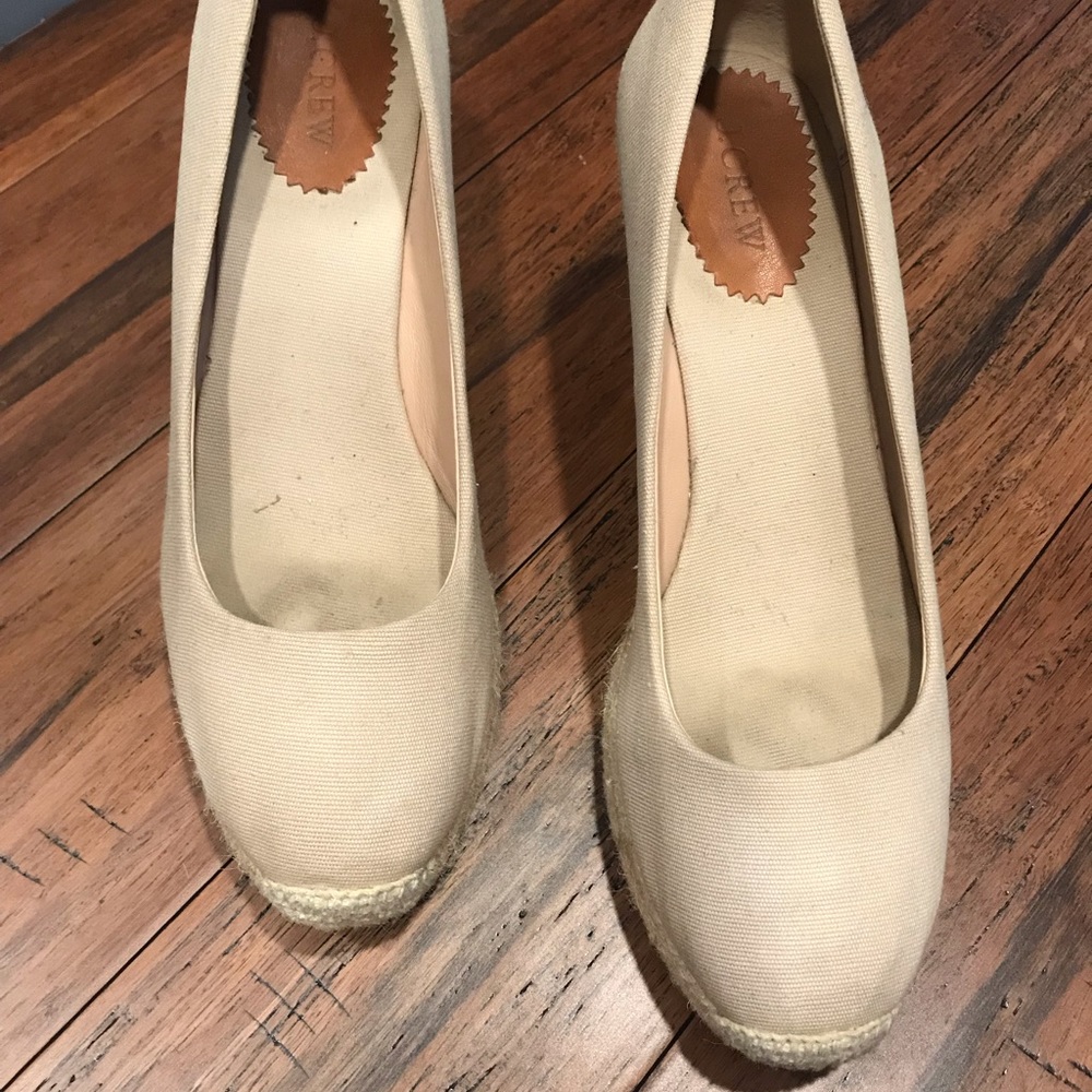 J Crew wedges